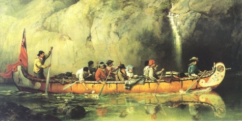 voyageur-canoe
