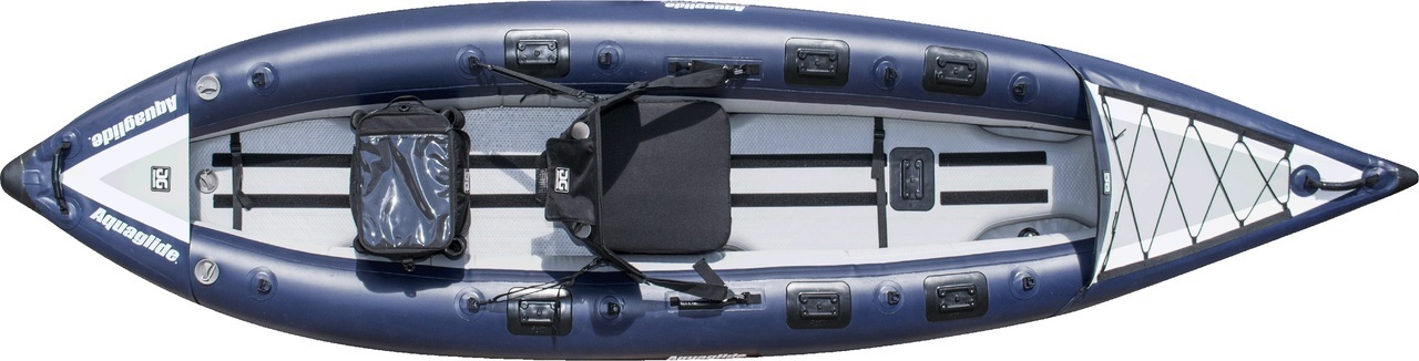 Inflatable Black Foot XL Fishing Kayak - Winnipeg Canoe & Kayak Rentals