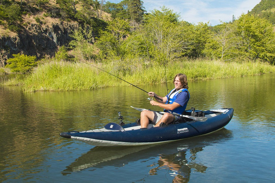 Inflatable Chelan 3 Fishing Kayak Winnipeg Canoe & Kayak Rentals
